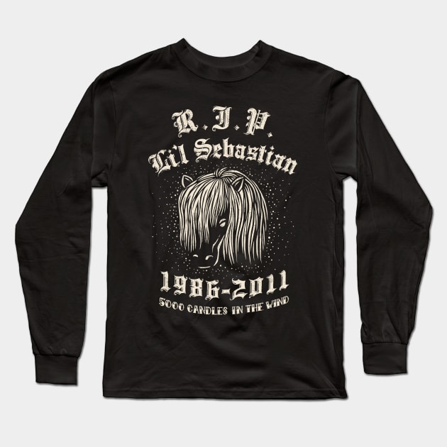 Pour one out for Li'l Sebastian Long Sleeve T-Shirt by kg07_shirts